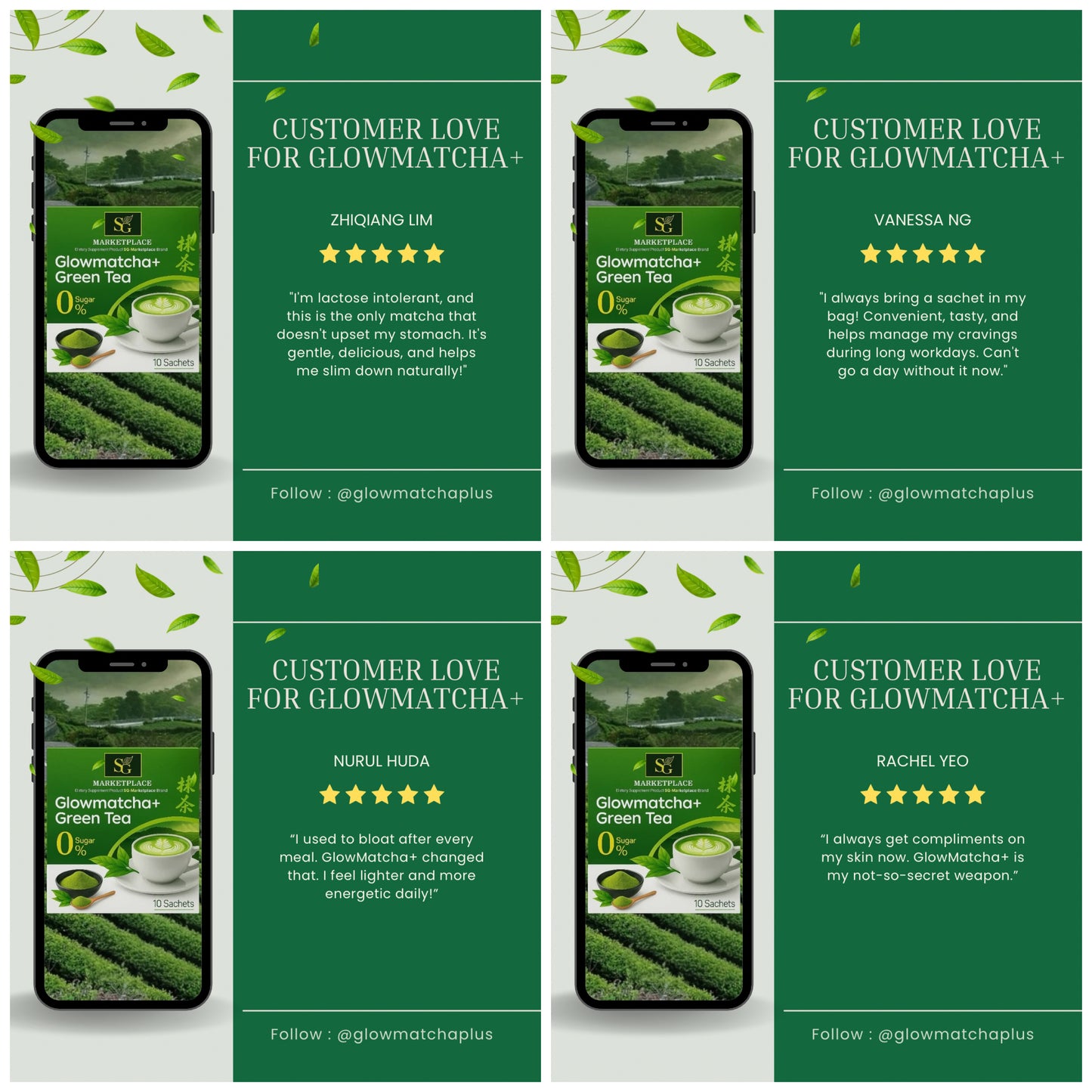 GlowMatcha+ π΅ | Burn Fat π₯ | Detox π§Ό | Boost Metabolism β‘ | Curb Appetite β¨ | Zero Sugar π«π¬ | 100% Natural πΏ