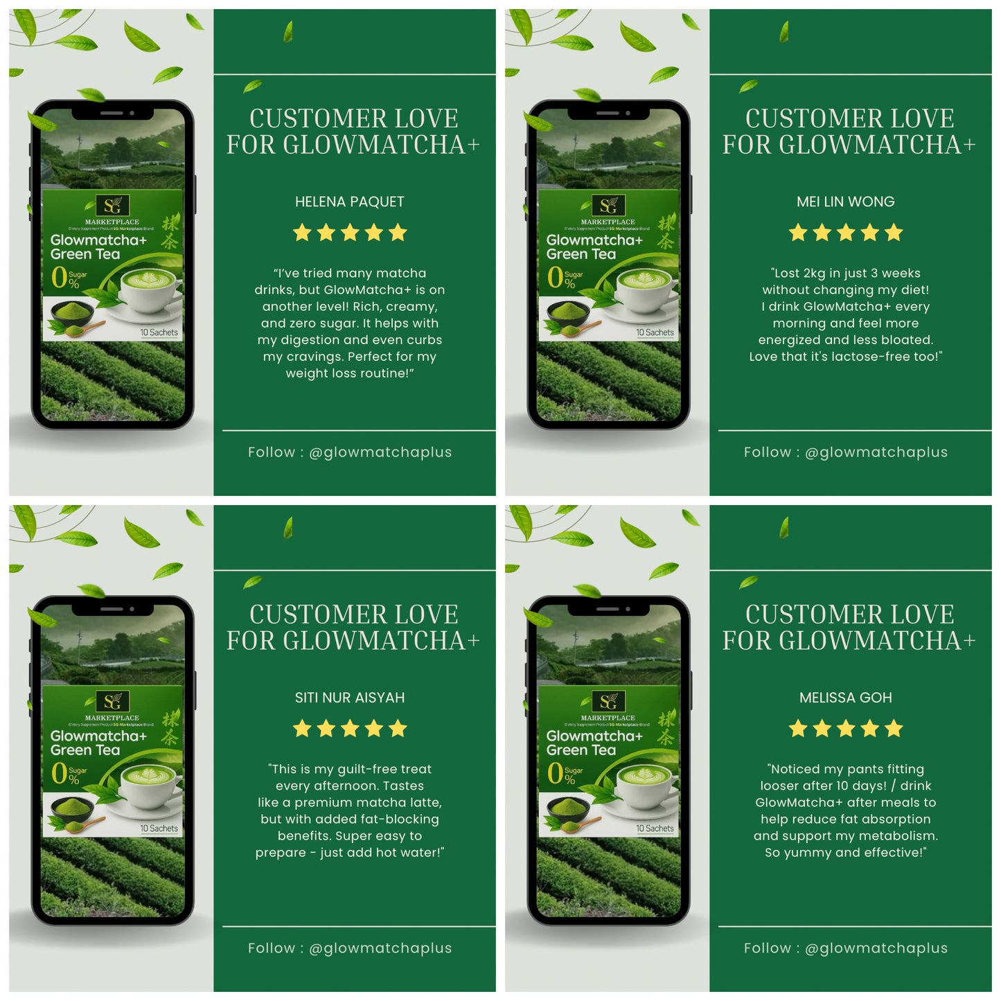 GlowMatcha+ π΅ | Burn Fat π₯ | Detox π§Ό | Boost Metabolism β‘ | Curb Appetite β¨ | Zero Sugar π«π¬ | 100% Natural πΏ
