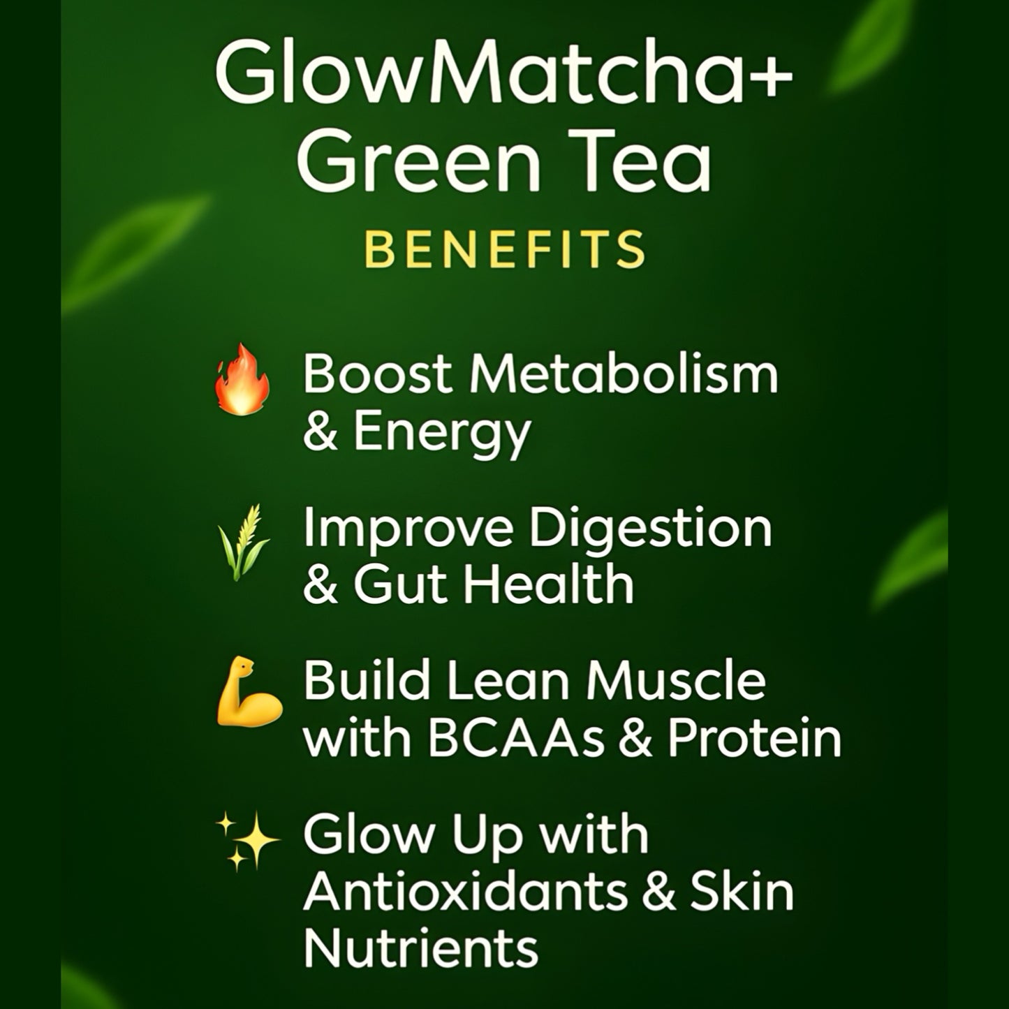 GlowMatcha+ π΅ | Burn Fat π₯ | Detox π§Ό | Boost Metabolism β‘ | Curb Appetite β¨ | Zero Sugar π«π¬ | 100% Natural πΏ