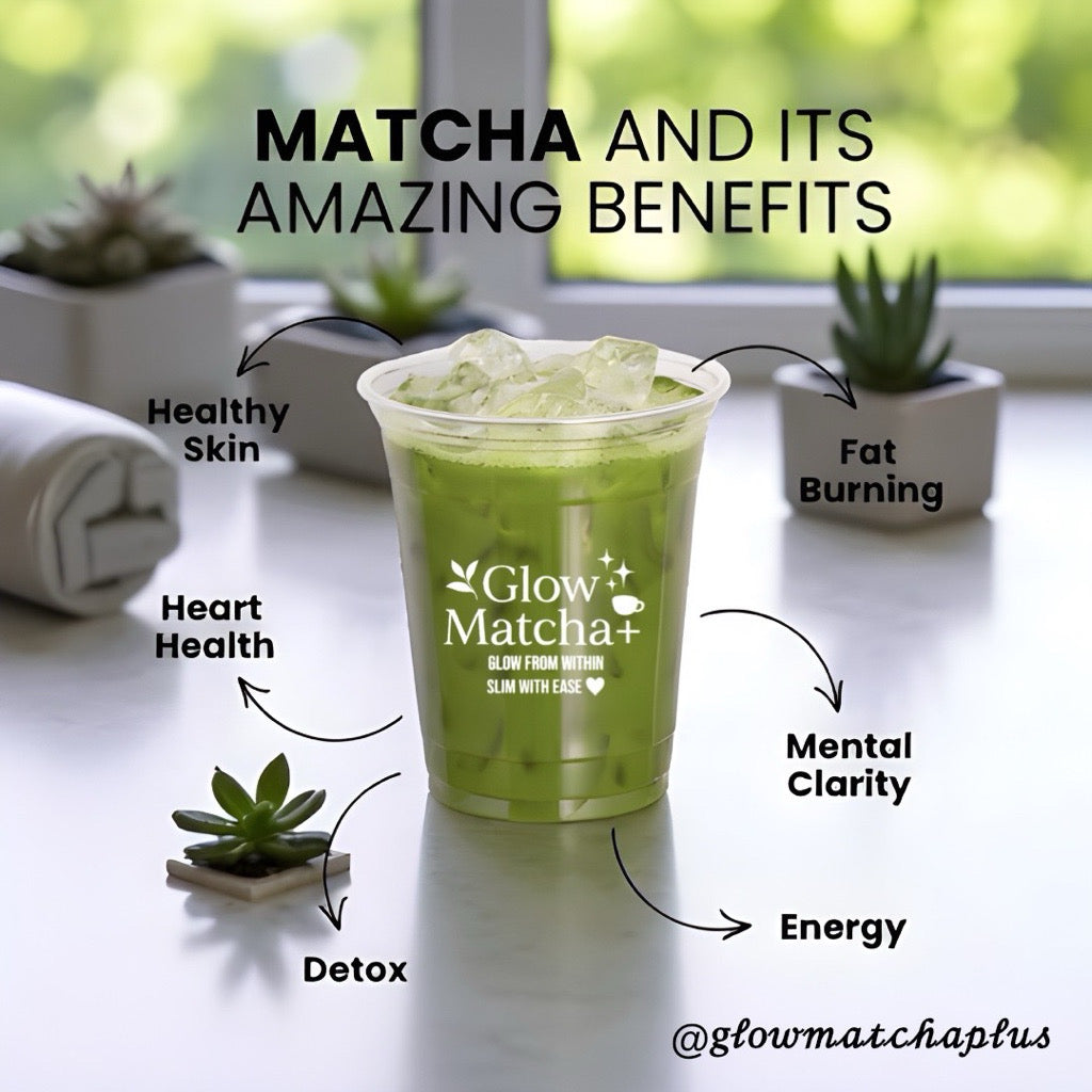 GlowMatcha+ π΅ | Burn Fat π₯ | Detox π§Ό | Boost Metabolism β‘ | Curb Appetite β¨ | Zero Sugar π«π¬ | 100% Natural πΏ