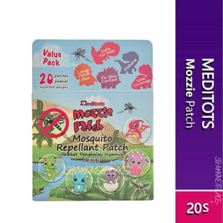 Meditots Mozzie Patch 20s – Safe, Natural & Cute Protection for Kids